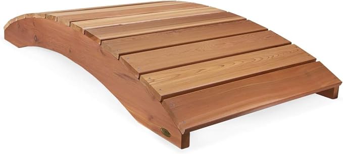 All Things Cedar Wooden Bridge, Outdoor Garden Walkway by AllThingsCedar