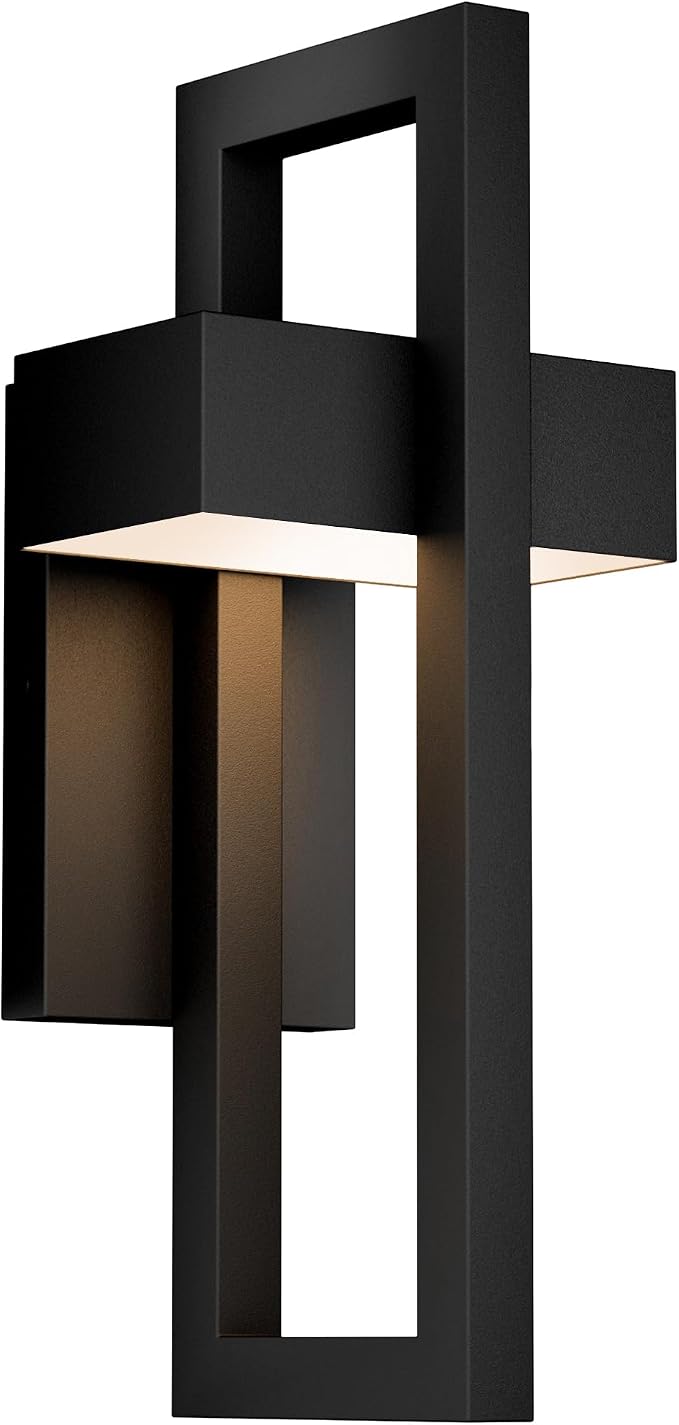 LamQee Modern Outdoor Wall Lights 3000K Integrated LED Outdoor Wall Sconces by LamQeeLights