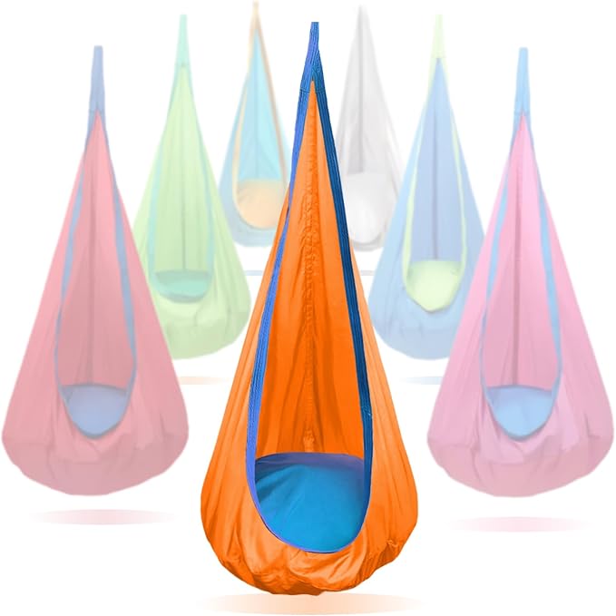 Kids Swing Seat Hammock Chair Indoor Outdoor Hanging Chair by TRAVELBAIC