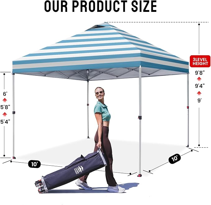 CROWN SHADES 10x10 Pop Up Canopy - Image 6