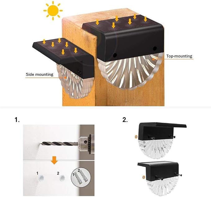 Solar Deck Lights Outdoor - Image 9