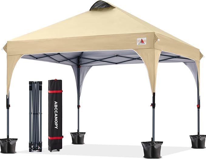 ABCCANOPY Outdoor Pop up Canopy Tent, 10x10 Instant Portable Canopy by ABCCANOPY