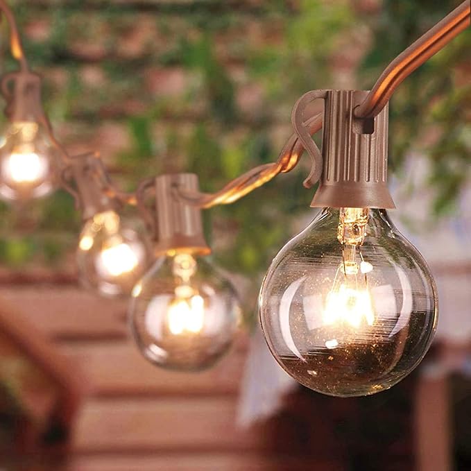 Abeja 50Ft Outdoor Patio String Lights by Abeja