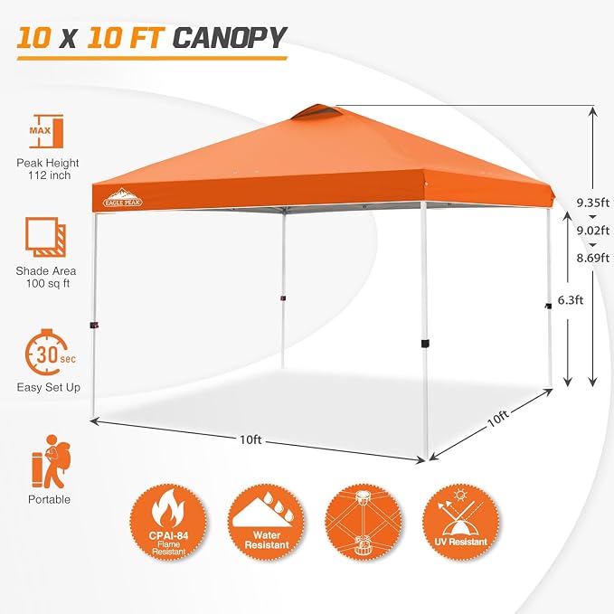EAGLE PEAK Pop Up Canopy Tent - Image 3