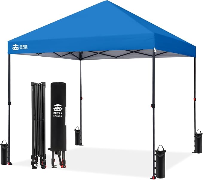 CROWN SHADES 8x8 Pop Up Canopy by CrownShades