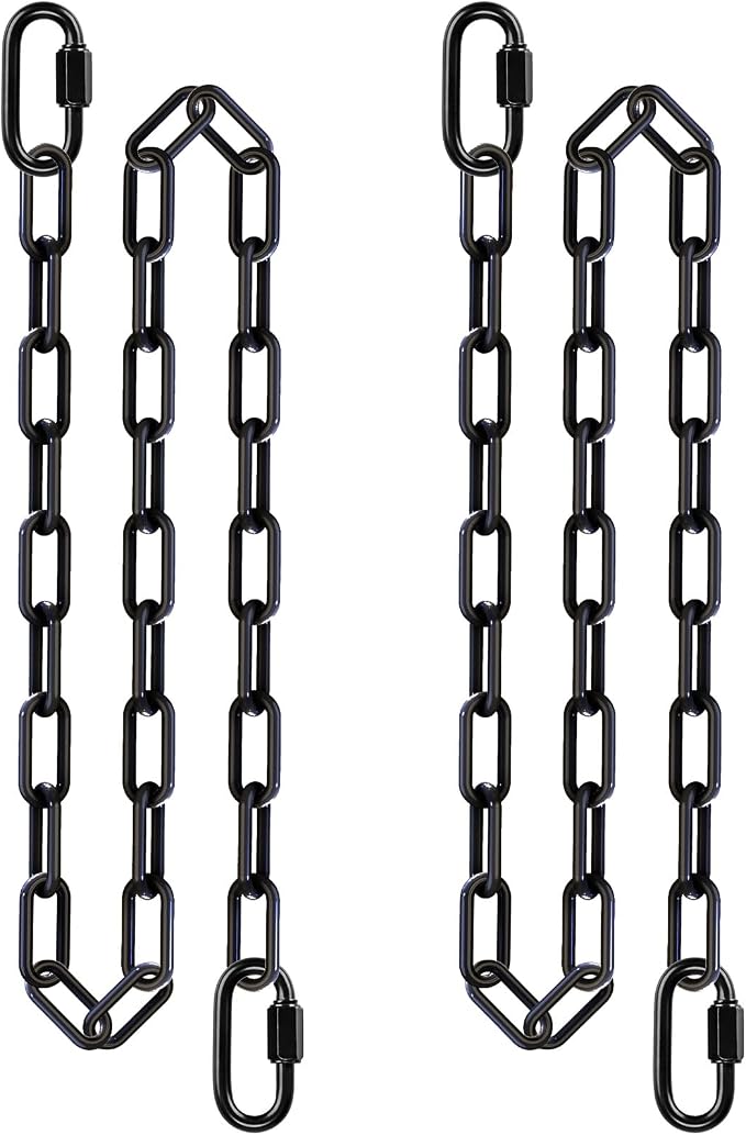 BeneLabel 2Pcs 65" Swing Chain Heavy Duty 1000 LBs Capacity Hanging Chains by BeneLabel
