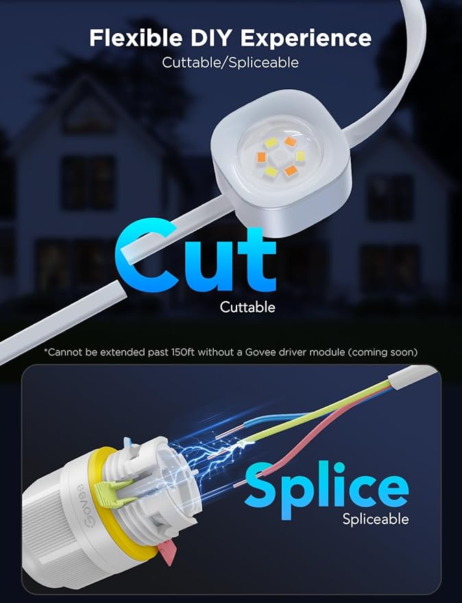 Govee Permanent Outdoor Lights Pro, 200ft - Image 4