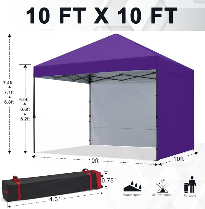 COOSHADE Pop Up Canopy Tent 10x10 - Image 5