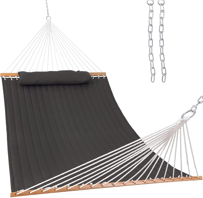 Lazy Daze Hammocks 12 FT Double Quilted Fabric Hammock by LazyDazeHammocks