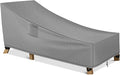 WLEAFJ Patio Chaise Lounge Cover Waterproof, Heavy Duty Outdoor Lounge Chair by WLEAFJ