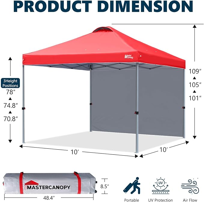 MASTERCANOPY Durable Pop-up Canopy Tent - Image 5