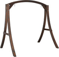 VINGLI 5FT Wooden Swing Frame, 1000LBS Heavy Duty A-Frame Porch Swing Stand by VINGLI