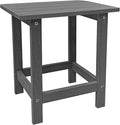 Outdoor Side Table, HDPS Single Adirondack Side Table Weather Resistant by Meluvici