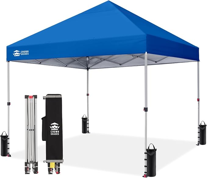 CROWN SHADES 8x8 Pop Up Canopy by CrownShades