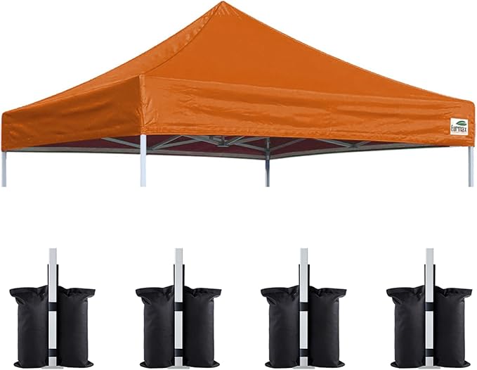 Eurmax USA New 10x10 Pop Up Canopy Replacement Canopy Tent Top Cover, Instant by Eurmax