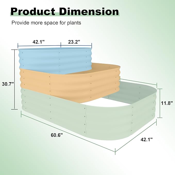 Galvanized Raised Garden Bed Kit - Image 2