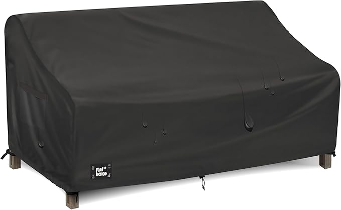 2-Seater Outdoor Couch Cover, 100% Waterproof Heavy Duty Patio Sofa Covers by Unknown