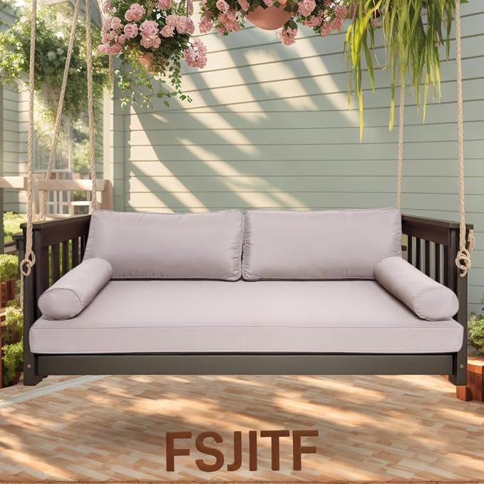 Outdoor Twin daybed Cover, for Outside Patio Porch Swing Chair Mattress Bolster - Image 6