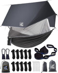 Miztli Camping Hammock with Net and Rain Fly, Portable Lightweight Outdoor by MIZTLI
