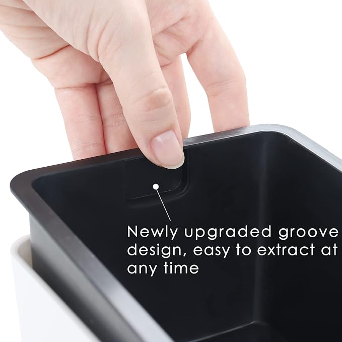 GardenBasix Elongated Self Watering Planter Pots Window Box 5.5 x 16 inch - Image 3