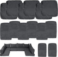 Outdoor Cushions Covers for Patio Furniture, Patio Cushion Covers Replacement by Actualaction
