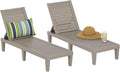 EasyUp Resin Chaise Lounge Chairs by EASYUP