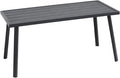 C-Hopetree Small Metal Outdoor Coffee Side Table by C-Hopetree