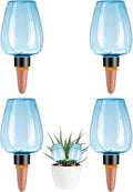 4 Pcs Plant Watering Globes Self Watering Planter Insert Plants Top Fill Water by Unknown