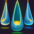 Light Up Swing Chair Hammock Chair Indoor Outdoor by TRAVELBAIC