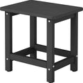 Weatherproof Outdoor Side Table, HDPE Small Outdoor Table by BIVODA