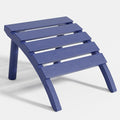 FONTOI Adirondack Ottoman, HDPE Plastic Adirondack Chair Footstool, All Weather by FONTOI