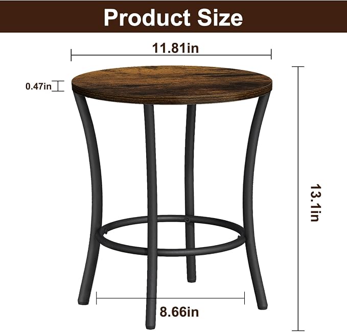 YINMIT Plant Stand Indoor, Round Plant Pots, Flower Pots - Image 3