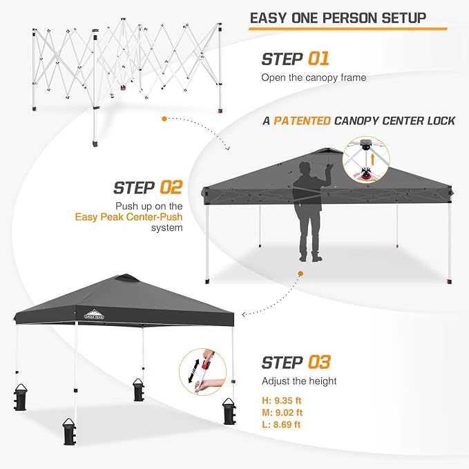 EAGLE PEAK Pop Up Canopy Tent - Image 7