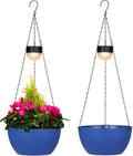 BAYN 2 Packs Solar Hanging Basket Planters by BAYN
