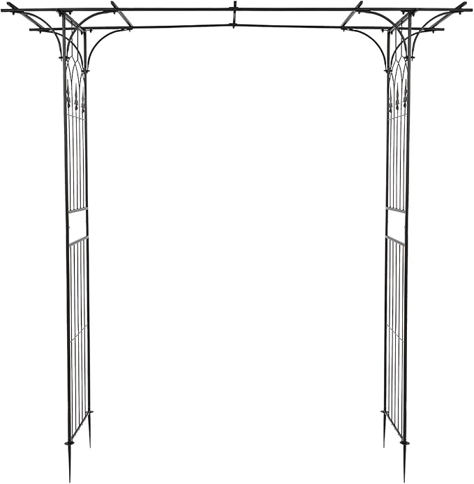 VINGLI Garden Arbor, Arch Archway - Image 8