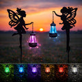 Solar Fairy Garden Lights Outdoor – Spring Decorations Yard Ornaments, by PowerUpwiththeSun