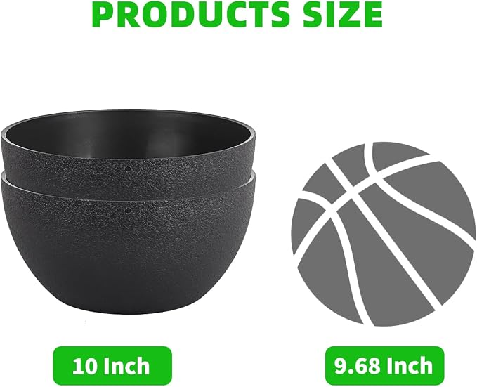 10 inch Hanging Planters for Indoor Plants, 2 Pack Planters for Outdoor Plants - Image 7