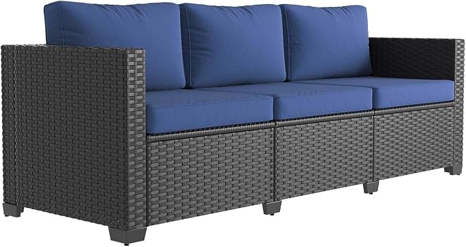 Aoxun 1 Piece Outdoor Patio Furniture Set 3 Seats by Aoxun