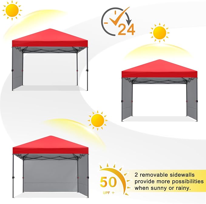 COOSHADE Pop Up Canopy Tent 10x10 - Image 8