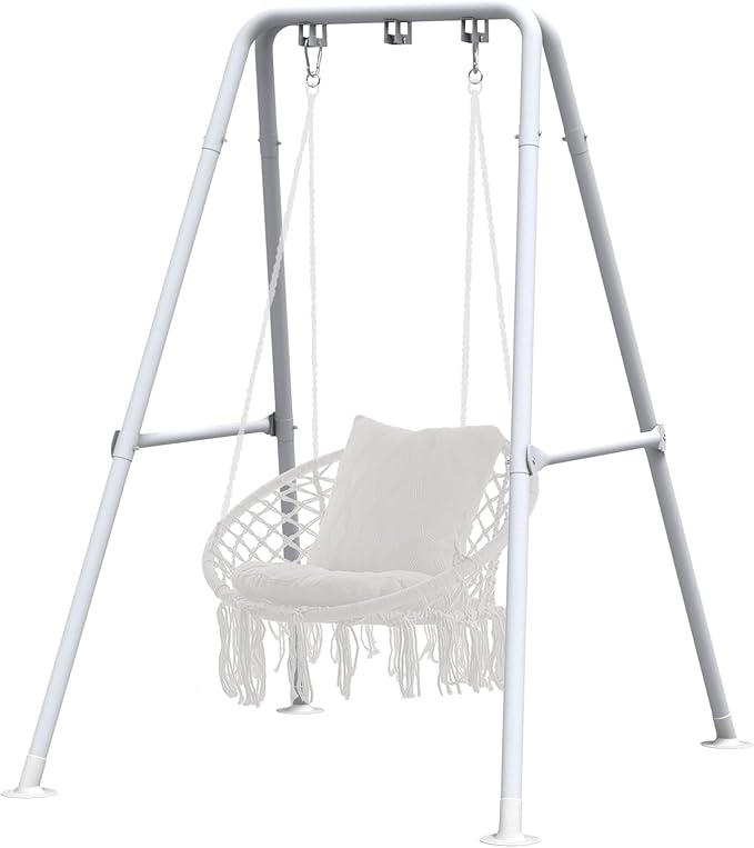 G TALECO GEAR Hammock Chair Stand, Heavy-Duty Steel 300LBS Multi-Use Hammock by TalecoGear