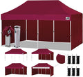 Eurmax USA 10'x20' Pop-up Canopy Tent Commercial Instant Canopies by Eurmax