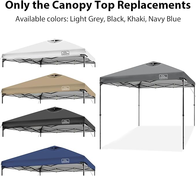 KAMPKEEPER Replacement Top Pop Up Canopy Tent Cover Roof - Image 3