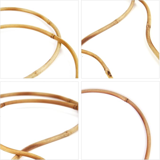 Plant Trellis Indoor 16in, Loop-Shaped Bamboo Trellis - Image 7