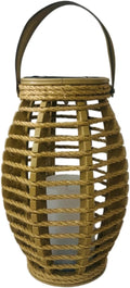 Solar Lanterns Outdoor Waterproof, Imitation Candle Lantern in Bohemian Style by LEOKED