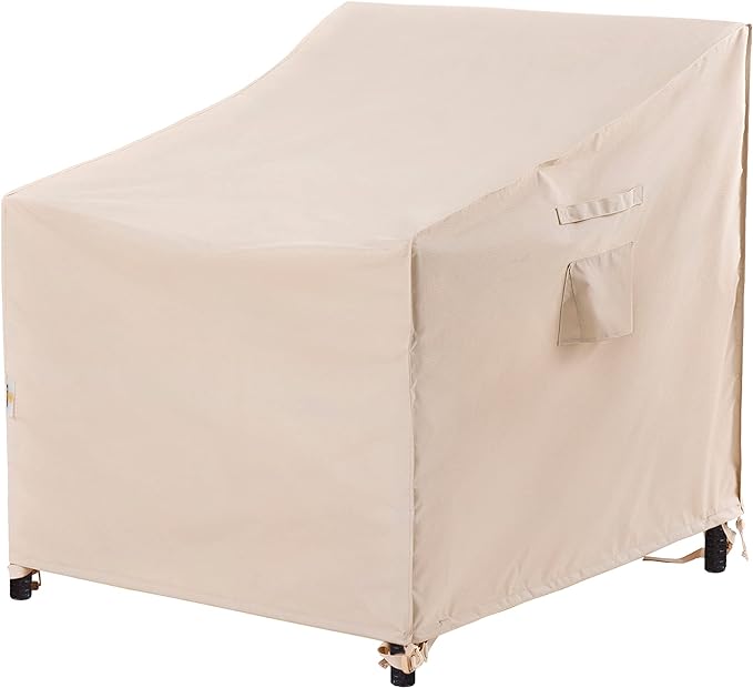 F&J Outdoors Waterproof UV Resistant Patio Deep Seat Lounge Chair Dining Chair by FJOutdoors