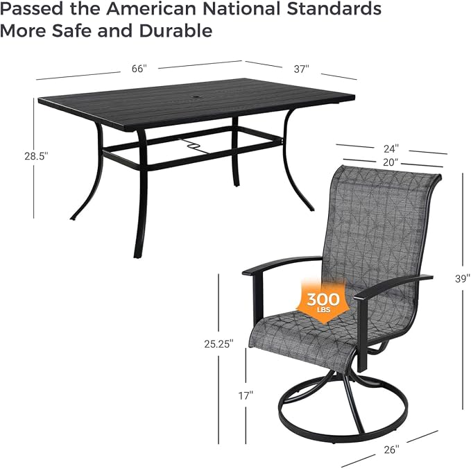 Grand patio 10-Piece Patio Dining Set - Image 2