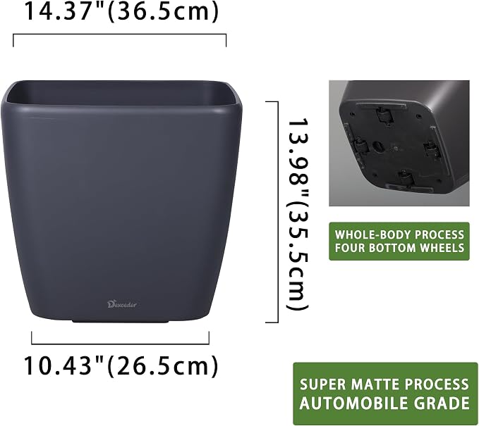 Dexceder 15x14 Self Watering Planter - Image 3