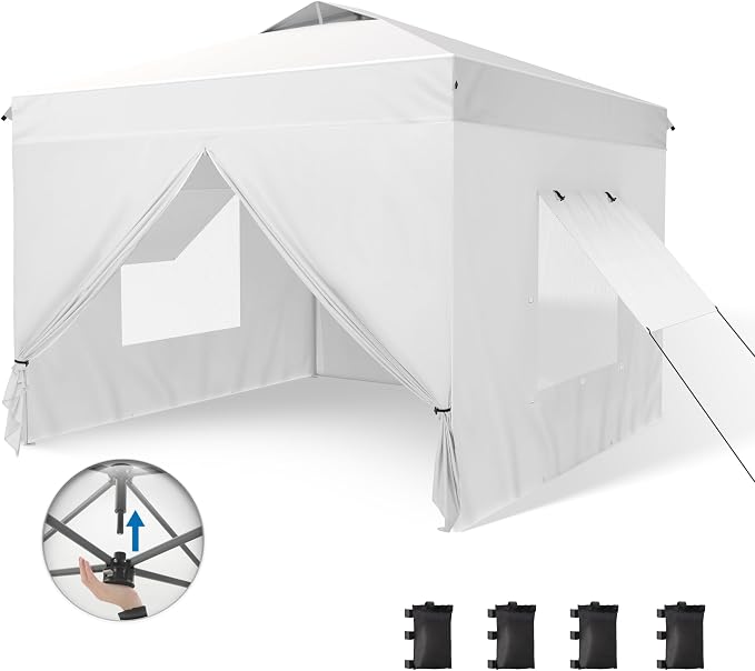 PHI VILLA 10x10 Pop Up Canopy Tent by PHIVILLAThepioneerofcomfortablehouseholdsupplies