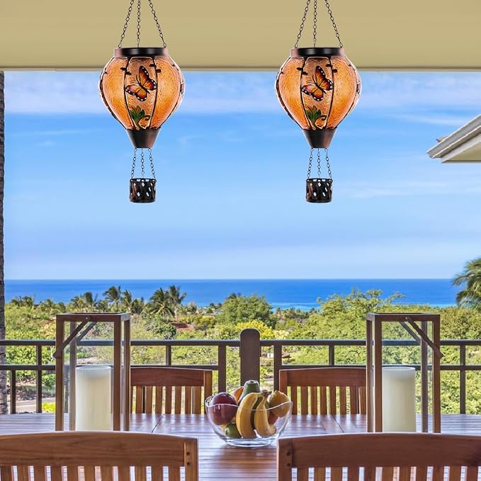 Starsoul Butterfly Hot Air Balloon Solar Lantern - Image 8