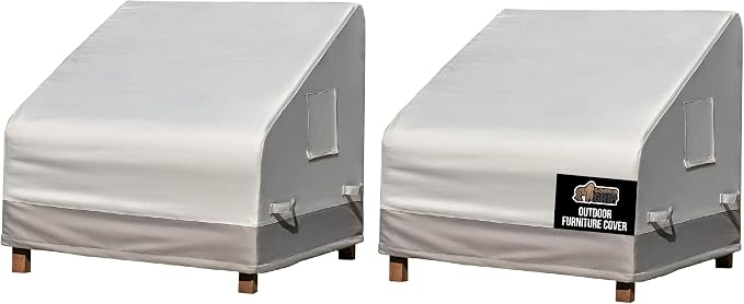 GORILLA GRIP Waterproof Medium Outdoor Patio Chair Cover, 2 Pack, 30 Inch by GorillaGrip